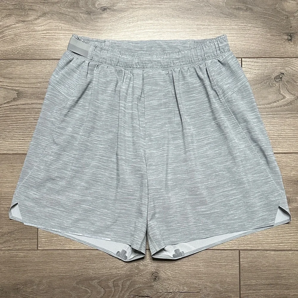 lululemon athletica Light Gray Men’s Athletic Shorts
